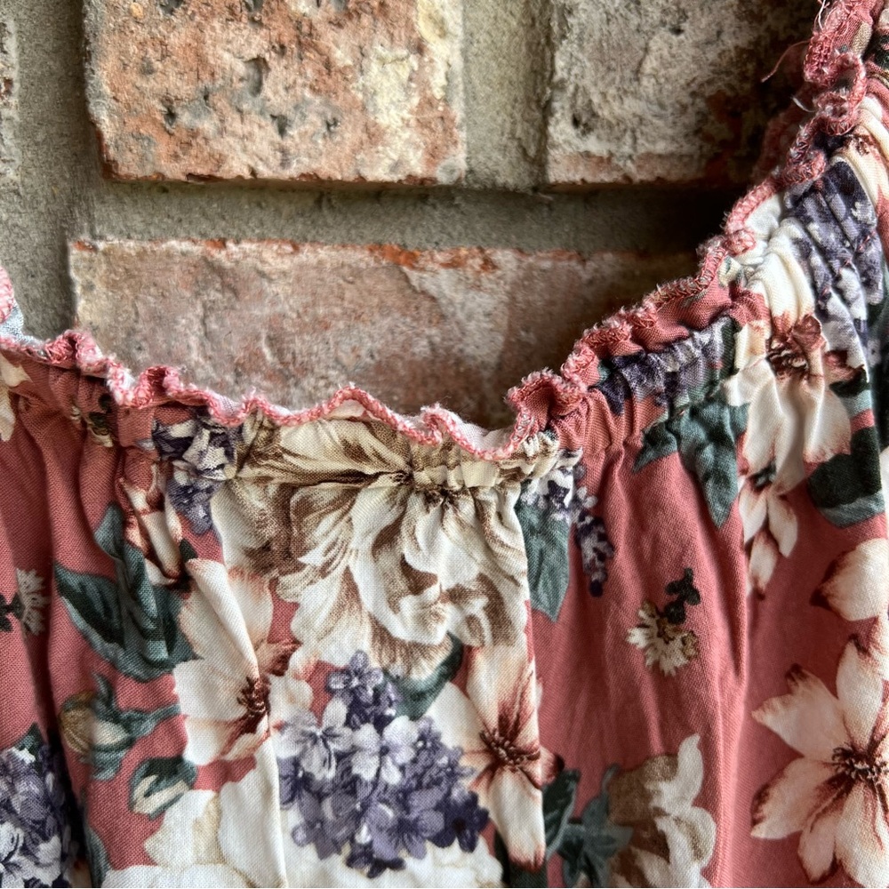 🍒💣 Torrid floral peasant style dress - Picture 9 of 13